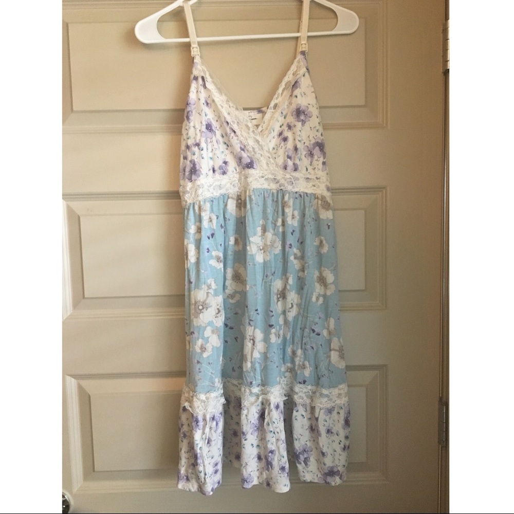 Jessica Simpson Nursing Maternity Nightgown